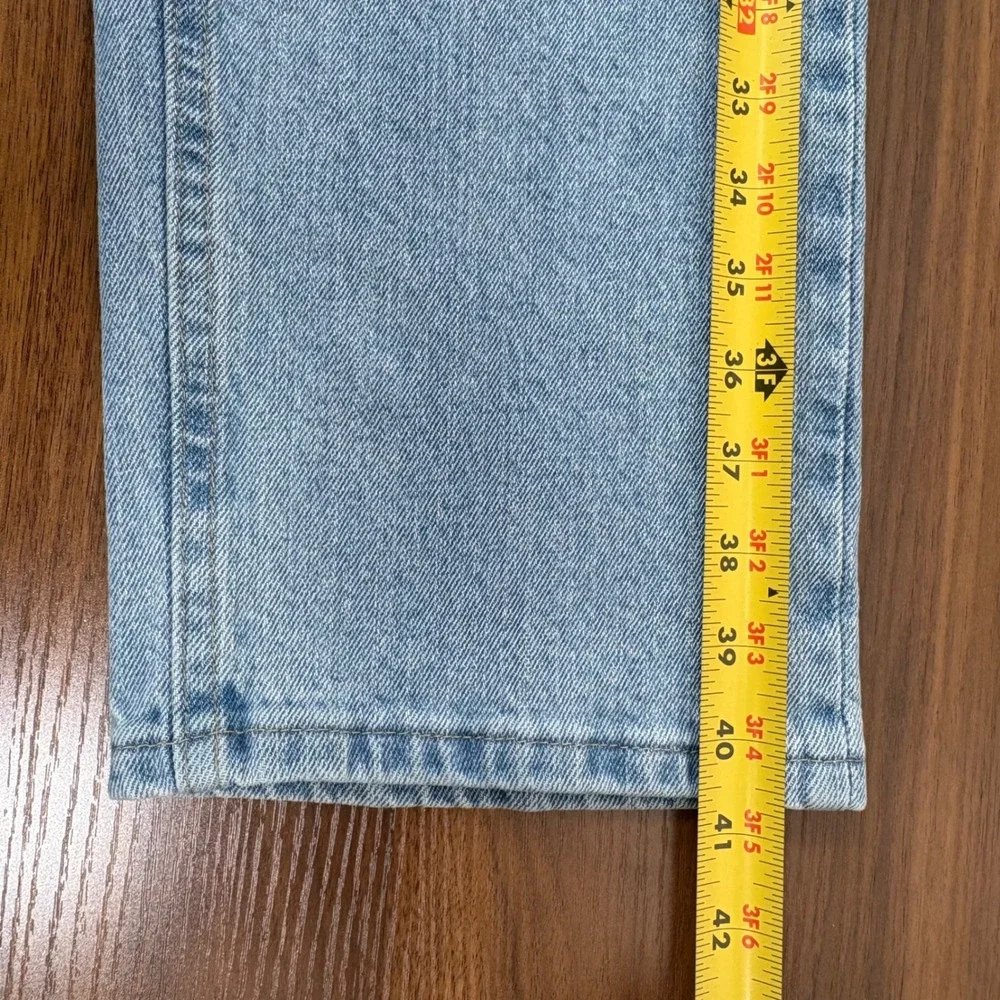 Wrangler Jeans Mens 31x30 Light Wash NEW Custom Cow Print Pockets Western Indie